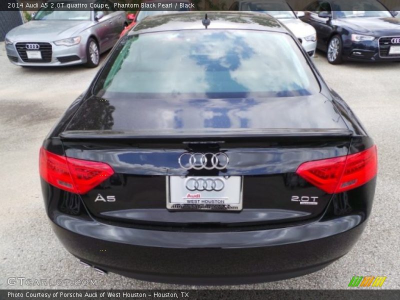 Phantom Black Pearl / Black 2014 Audi A5 2.0T quattro Coupe