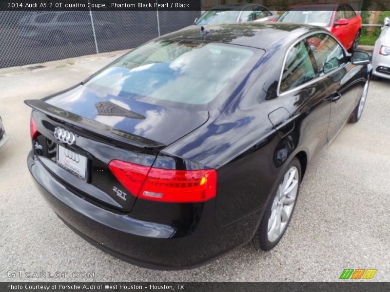 Phantom Black Pearl / Black 2014 Audi A5 2.0T quattro Coupe
