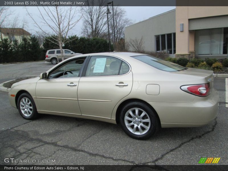 Mystic Gold Metallic / Ivory 2003 Lexus ES 300