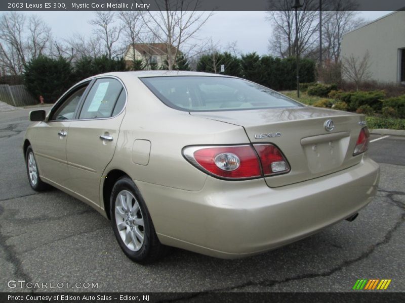 Mystic Gold Metallic / Ivory 2003 Lexus ES 300