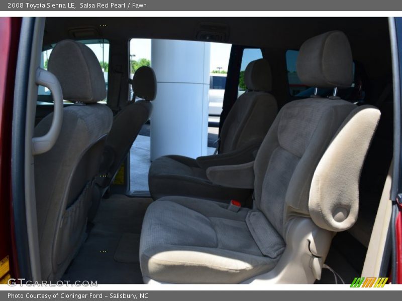Salsa Red Pearl / Fawn 2008 Toyota Sienna LE
