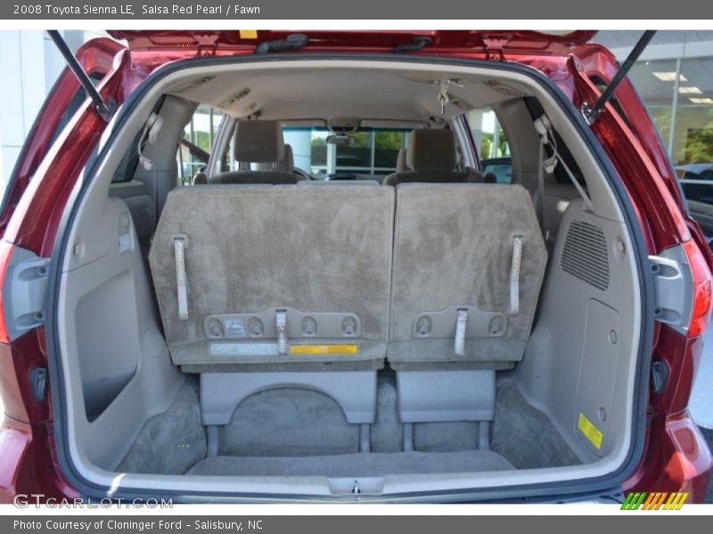 Salsa Red Pearl / Fawn 2008 Toyota Sienna LE