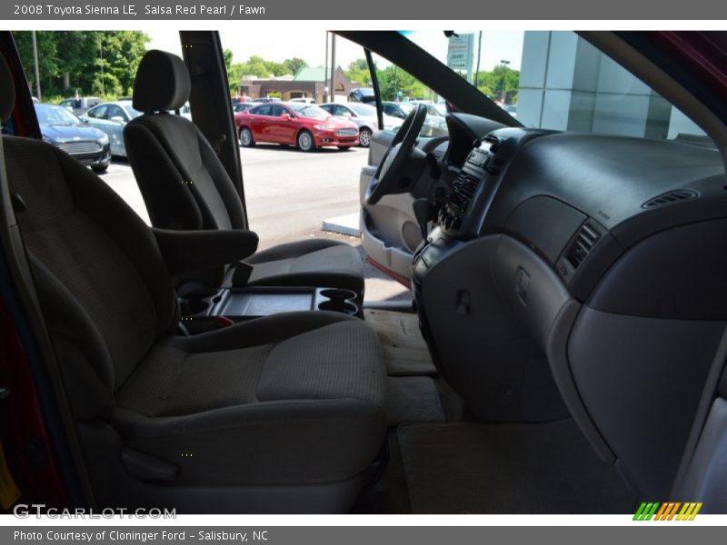 Salsa Red Pearl / Fawn 2008 Toyota Sienna LE