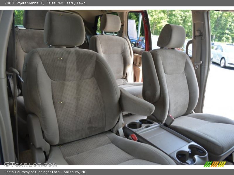 Salsa Red Pearl / Fawn 2008 Toyota Sienna LE