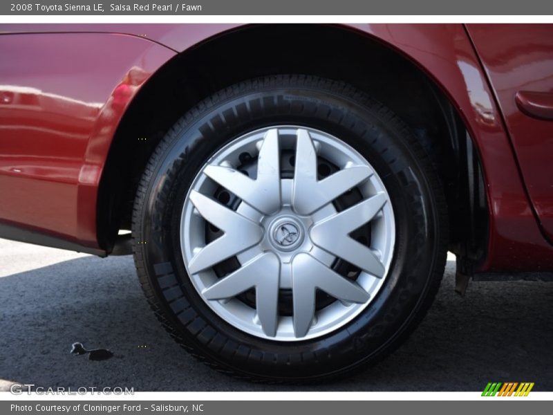 Salsa Red Pearl / Fawn 2008 Toyota Sienna LE