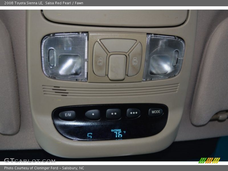 Salsa Red Pearl / Fawn 2008 Toyota Sienna LE