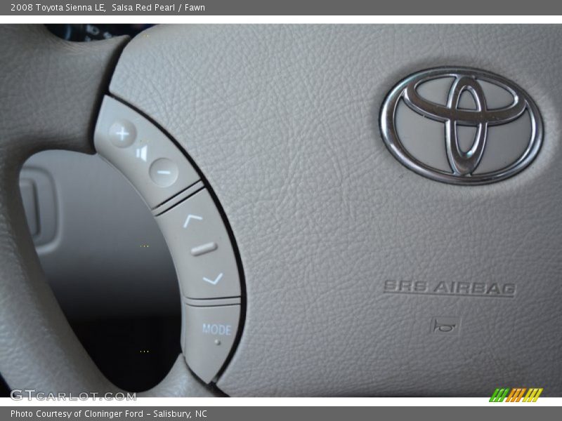 Salsa Red Pearl / Fawn 2008 Toyota Sienna LE