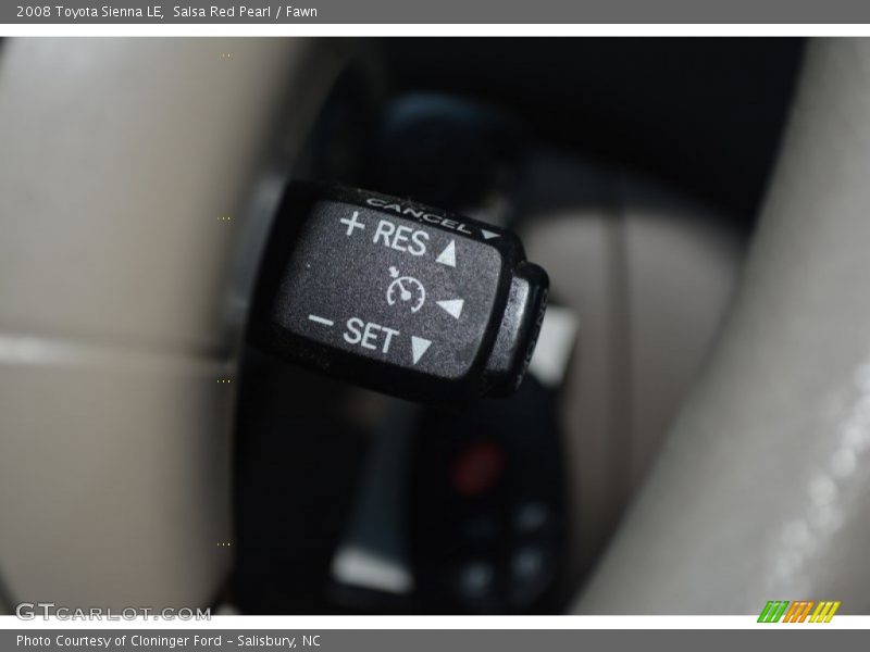 Salsa Red Pearl / Fawn 2008 Toyota Sienna LE