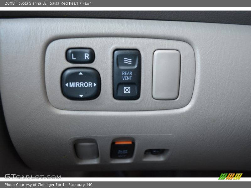 Salsa Red Pearl / Fawn 2008 Toyota Sienna LE