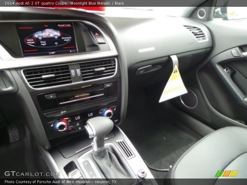 Moonlight Blue Metallic / Black 2014 Audi A5 2.0T quattro Coupe