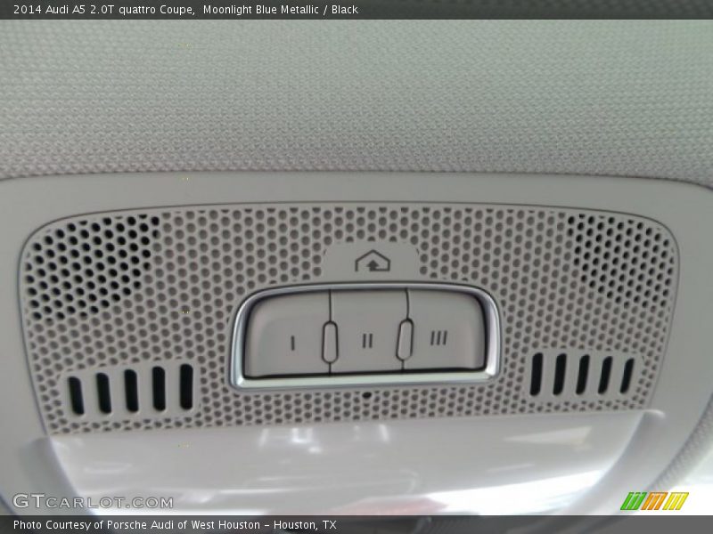 Moonlight Blue Metallic / Black 2014 Audi A5 2.0T quattro Coupe