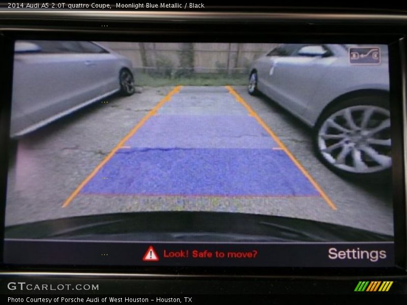 Moonlight Blue Metallic / Black 2014 Audi A5 2.0T quattro Coupe