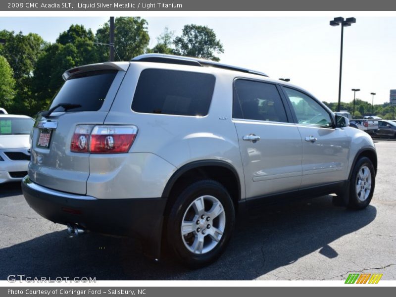 Liquid Silver Metallic / Light Titanium 2008 GMC Acadia SLT