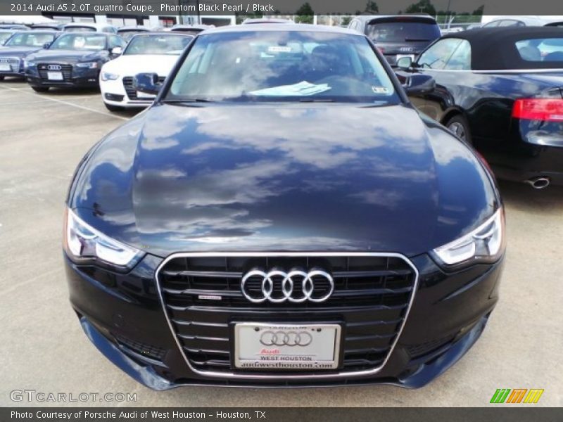 Phantom Black Pearl / Black 2014 Audi A5 2.0T quattro Coupe