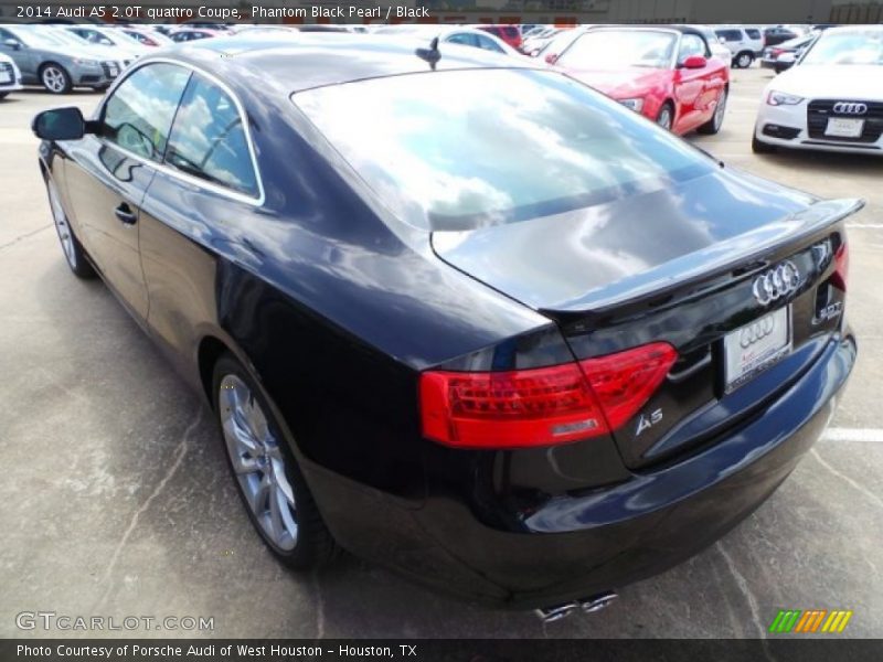 Phantom Black Pearl / Black 2014 Audi A5 2.0T quattro Coupe