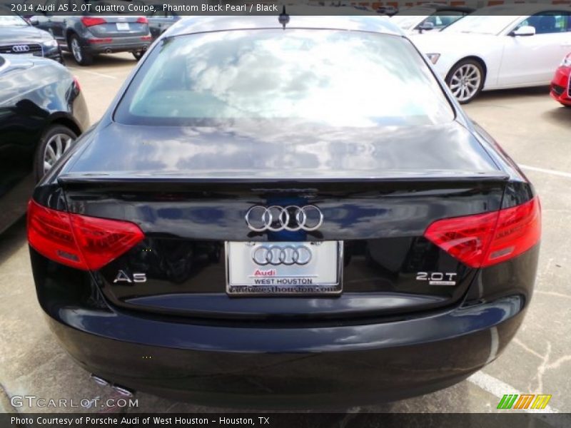 Phantom Black Pearl / Black 2014 Audi A5 2.0T quattro Coupe