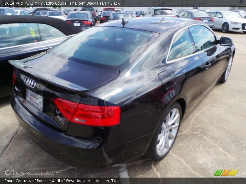 Phantom Black Pearl / Black 2014 Audi A5 2.0T quattro Coupe