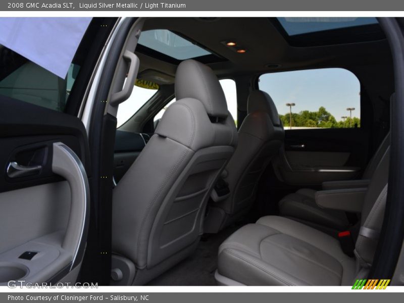 Liquid Silver Metallic / Light Titanium 2008 GMC Acadia SLT