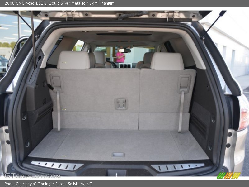 Liquid Silver Metallic / Light Titanium 2008 GMC Acadia SLT