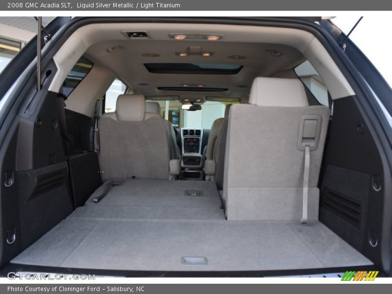 Liquid Silver Metallic / Light Titanium 2008 GMC Acadia SLT