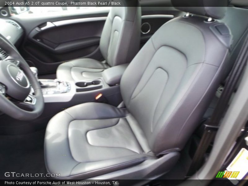 Phantom Black Pearl / Black 2014 Audi A5 2.0T quattro Coupe