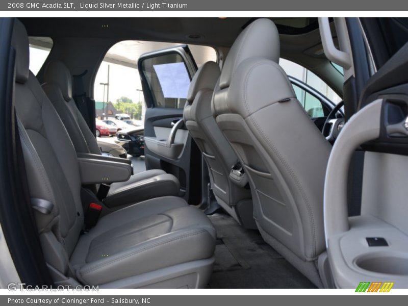 Liquid Silver Metallic / Light Titanium 2008 GMC Acadia SLT