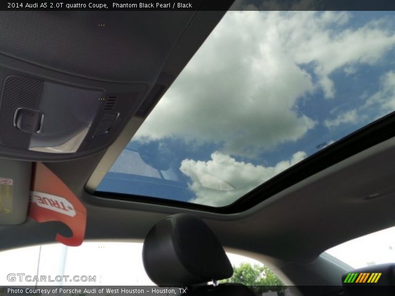 Phantom Black Pearl / Black 2014 Audi A5 2.0T quattro Coupe