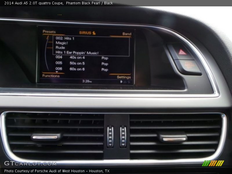 Phantom Black Pearl / Black 2014 Audi A5 2.0T quattro Coupe