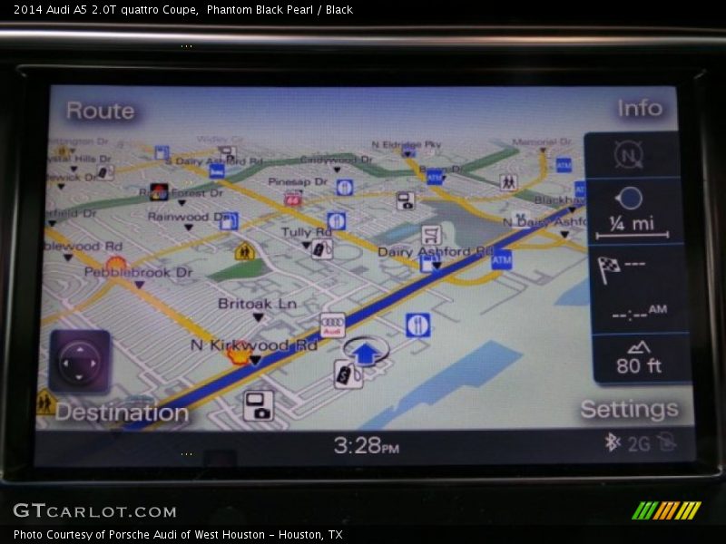 Phantom Black Pearl / Black 2014 Audi A5 2.0T quattro Coupe