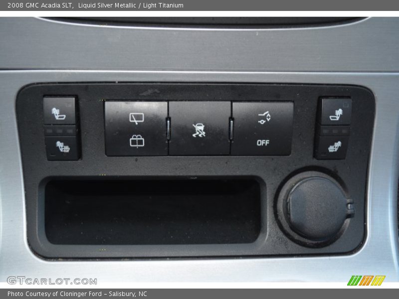 Liquid Silver Metallic / Light Titanium 2008 GMC Acadia SLT