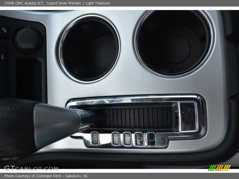 Liquid Silver Metallic / Light Titanium 2008 GMC Acadia SLT