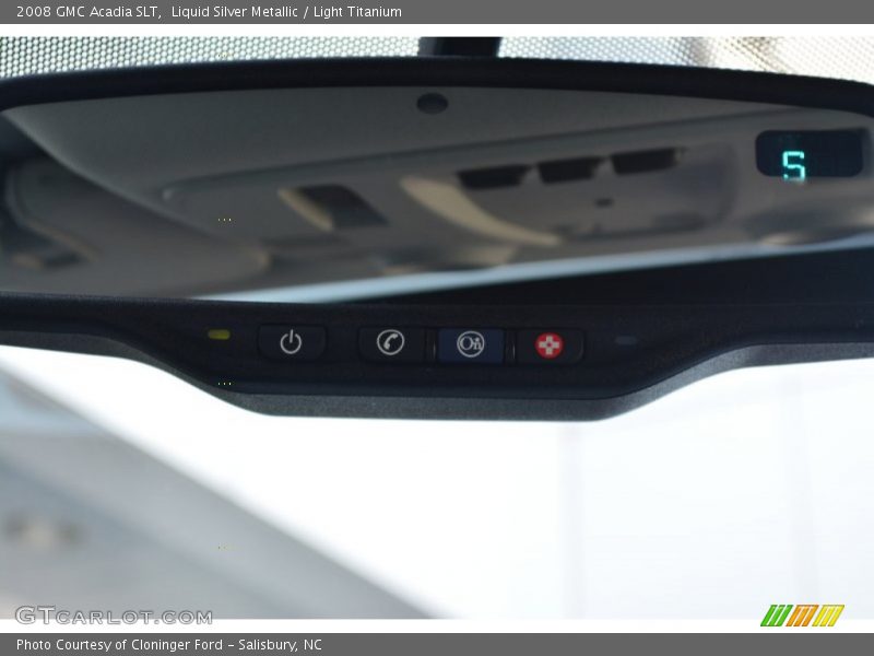 Liquid Silver Metallic / Light Titanium 2008 GMC Acadia SLT