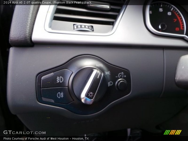 Phantom Black Pearl / Black 2014 Audi A5 2.0T quattro Coupe