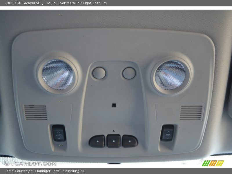 Liquid Silver Metallic / Light Titanium 2008 GMC Acadia SLT