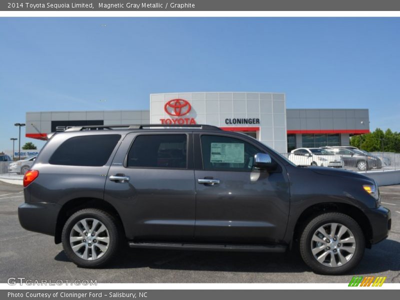 Magnetic Gray Metallic / Graphite 2014 Toyota Sequoia Limited