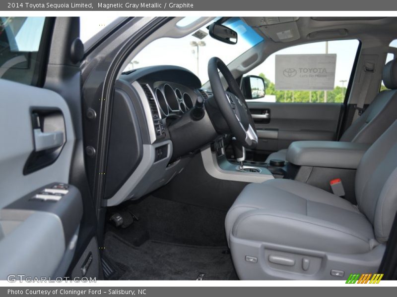 Magnetic Gray Metallic / Graphite 2014 Toyota Sequoia Limited