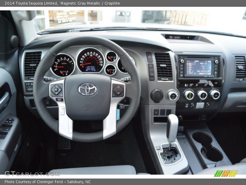 Magnetic Gray Metallic / Graphite 2014 Toyota Sequoia Limited