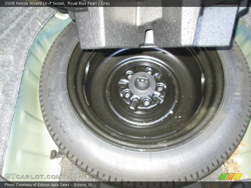 Royal Blue Pearl / Gray 2008 Honda Accord LX-P Sedan