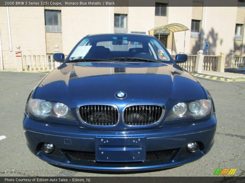 Monaco Blue Metallic / Black 2006 BMW 3 Series 325i Coupe