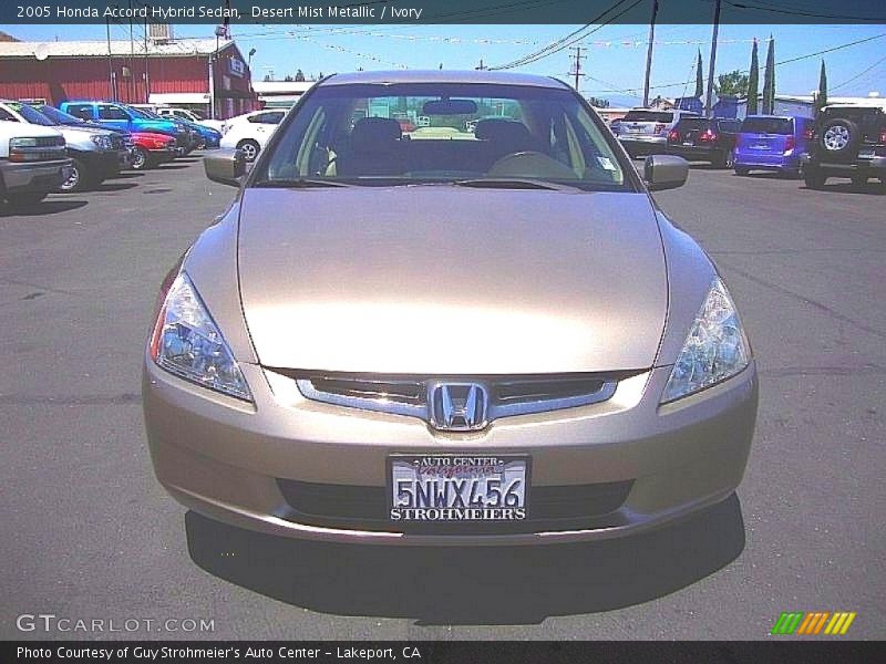 Desert Mist Metallic / Ivory 2005 Honda Accord Hybrid Sedan