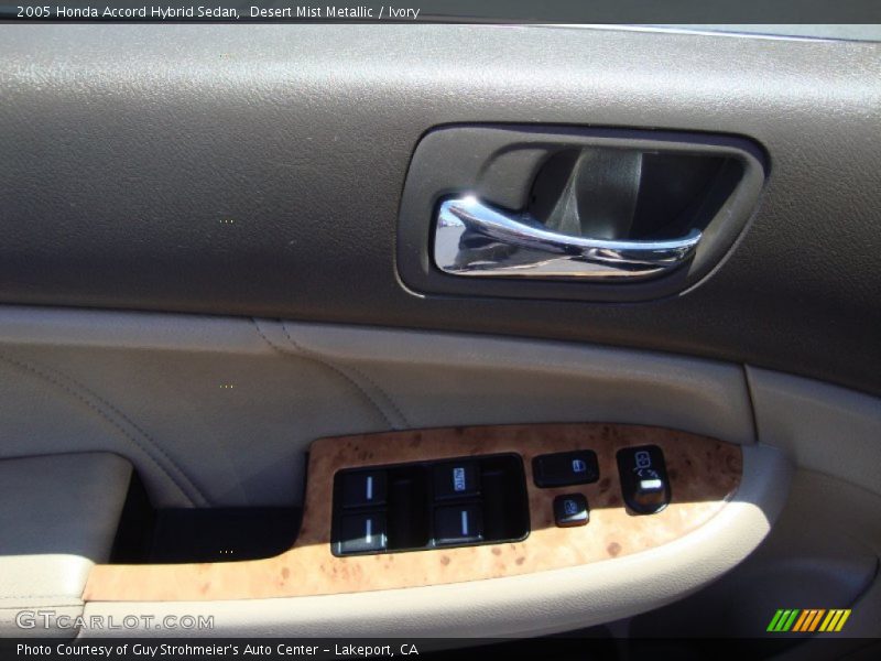 Desert Mist Metallic / Ivory 2005 Honda Accord Hybrid Sedan