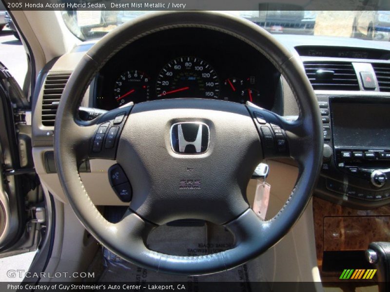 Desert Mist Metallic / Ivory 2005 Honda Accord Hybrid Sedan
