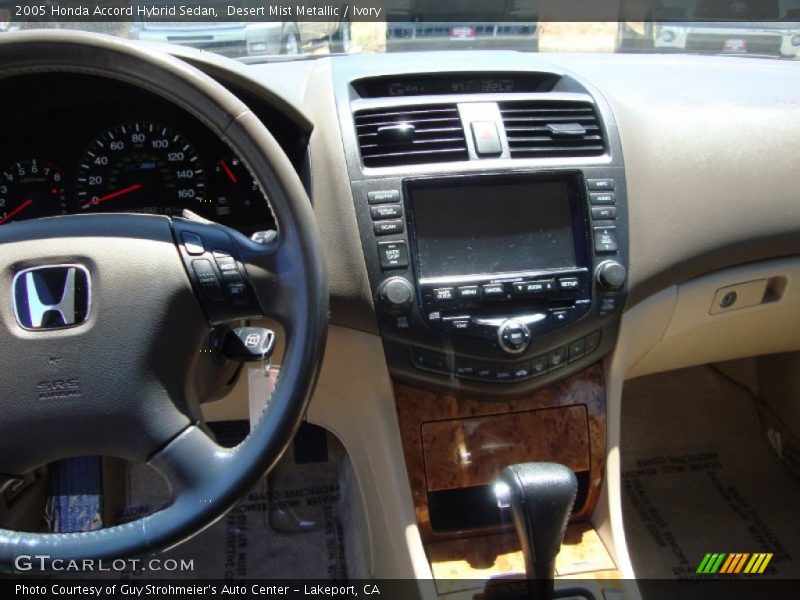 Desert Mist Metallic / Ivory 2005 Honda Accord Hybrid Sedan