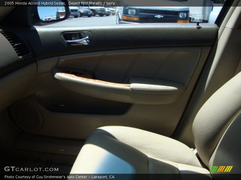 Desert Mist Metallic / Ivory 2005 Honda Accord Hybrid Sedan