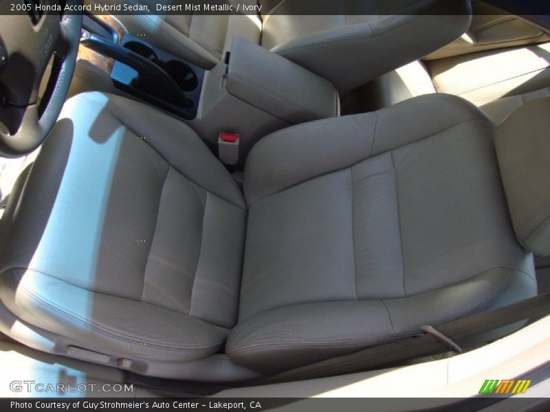 Desert Mist Metallic / Ivory 2005 Honda Accord Hybrid Sedan