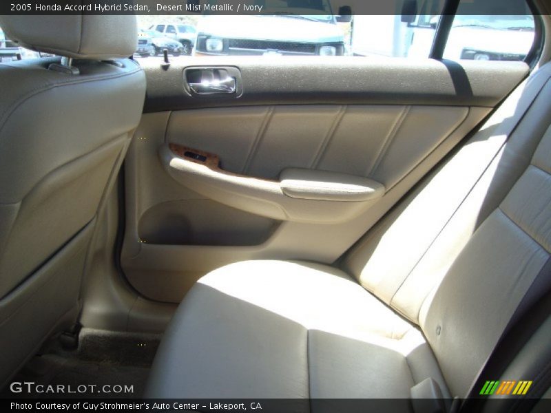 Desert Mist Metallic / Ivory 2005 Honda Accord Hybrid Sedan