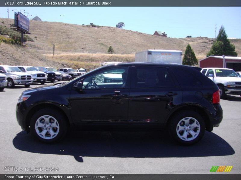 Tuxedo Black Metallic / Charcoal Black 2013 Ford Edge SEL