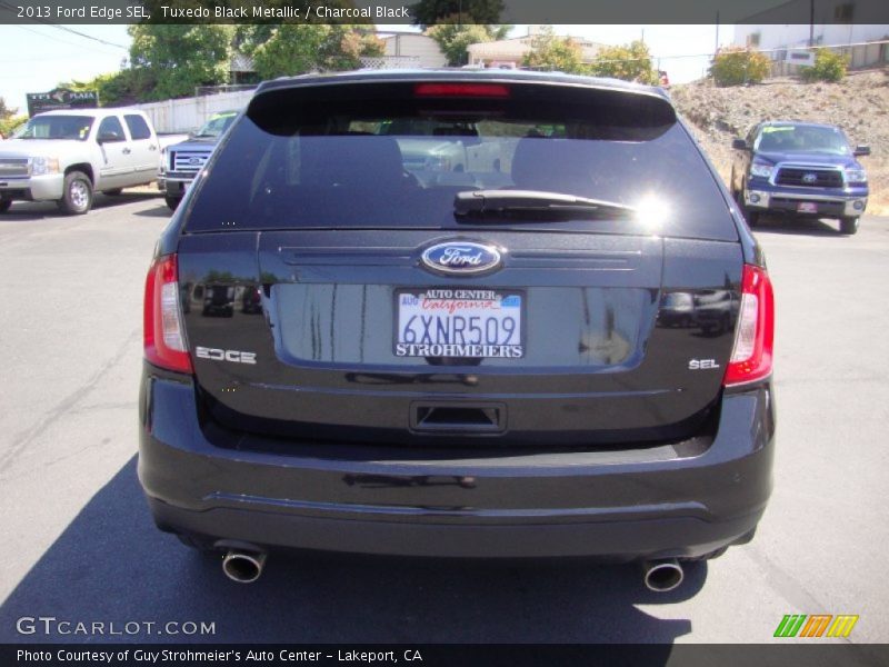Tuxedo Black Metallic / Charcoal Black 2013 Ford Edge SEL