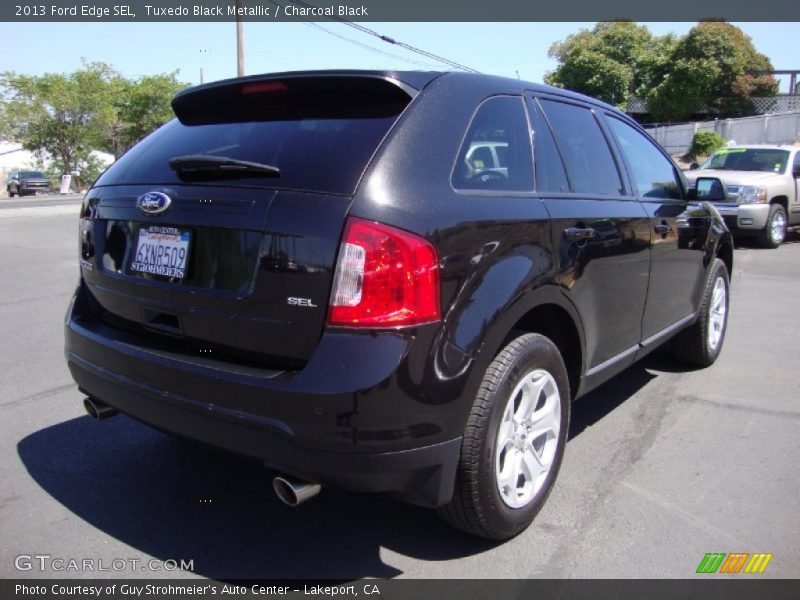 Tuxedo Black Metallic / Charcoal Black 2013 Ford Edge SEL
