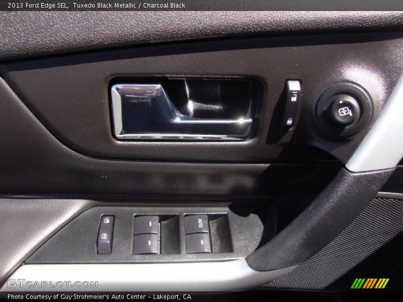 Tuxedo Black Metallic / Charcoal Black 2013 Ford Edge SEL